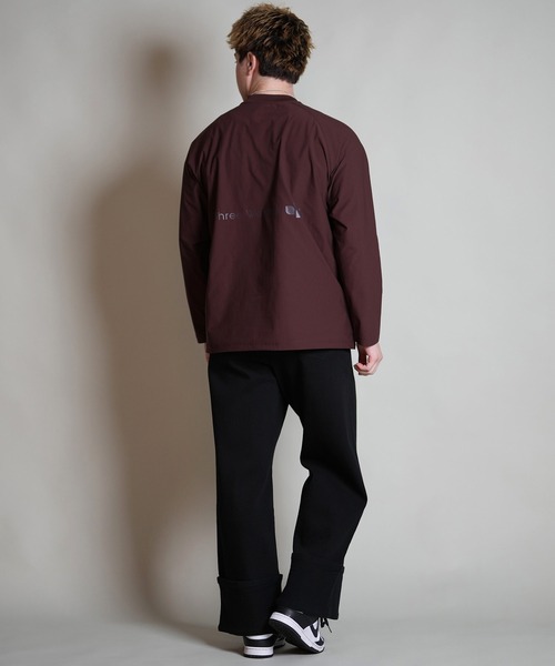 tシャツ THREE WEATHER/スリーウェザー 長袖 Tシャツ ロンT ロゴ バックプリント 裾ドローコード TW SURF LSTEE TW2 | ムラサキスポーツ | 20