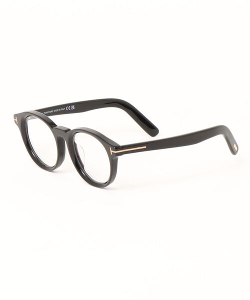 伊達メガネ メガネ 眼鏡 「TOM FORD/トムフォード」ウェリントン メガネ FT5931D BV 001 PCメガネ ブルーライトカット メンズ