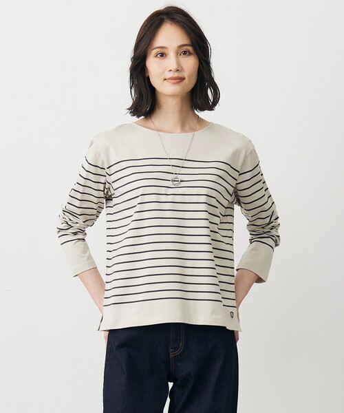 J.PRESS（J.プレス） tシャツ バスクボーダー カットソー レディース 