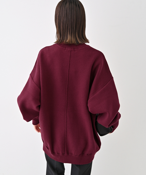 【完売品】スローブイエナ/SLOBE IENA ゆったりサイズジッパー厚手ニット セール】デザインケーブルニット◇（ニット/セーター）｜SLOBE