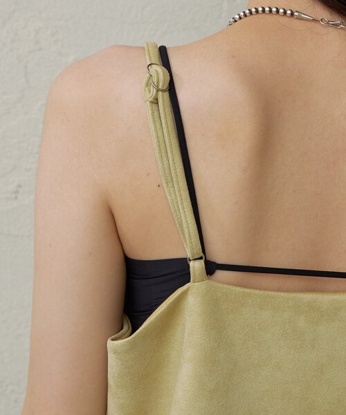 Omekashi（オメカシ） チュニック スエードキャミチュニック