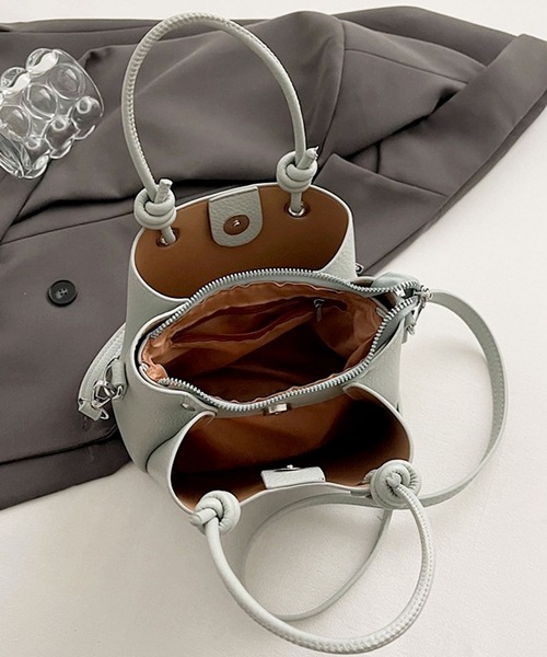 florist（フローリスト） ハンドバッグ 「コードチャーム＆丸ポーチ付