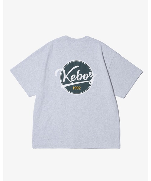 【希少モデル】Keboz バックロゴ ワンポイントロゴ ケボズ KEBOZ ICON LOGO S/S TEE （NAVY） -ストリート