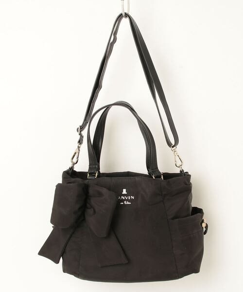 【未使用品】ランバン2wayバッグ　※追記 LANVIN en Bleu 「LANVIN Bleu」 2WAYバッグ FREE ブラック