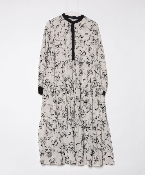 長袖 Aラインドレス ウェティグドレス パーティードレス ロングドレス