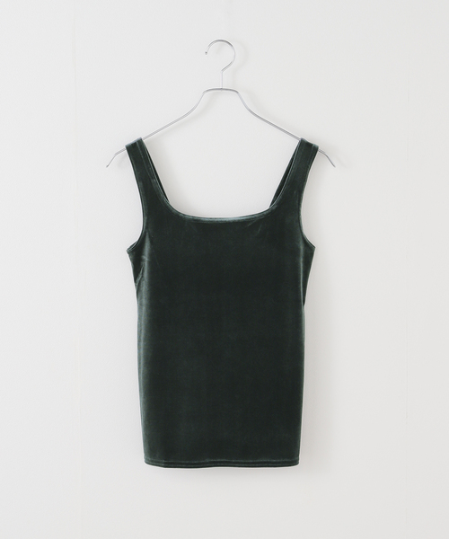 tシャツ SIMONE WILD/シモーネ ワイルド VELVET SINGLET タンクトップ VELVETSINGLET レディース