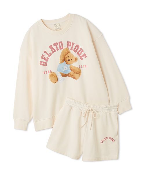 GELATO PIQUE テディベアルームウェア gelato pique パジャマ ルームウェア 「ONLINE限定