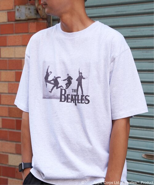 The Beatles tシャツ ザ ビートルズ tour print Tシャツ メンズ