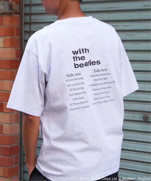 The Beatles tシャツ ザ ビートルズ tour print Tシャツ メンズ
