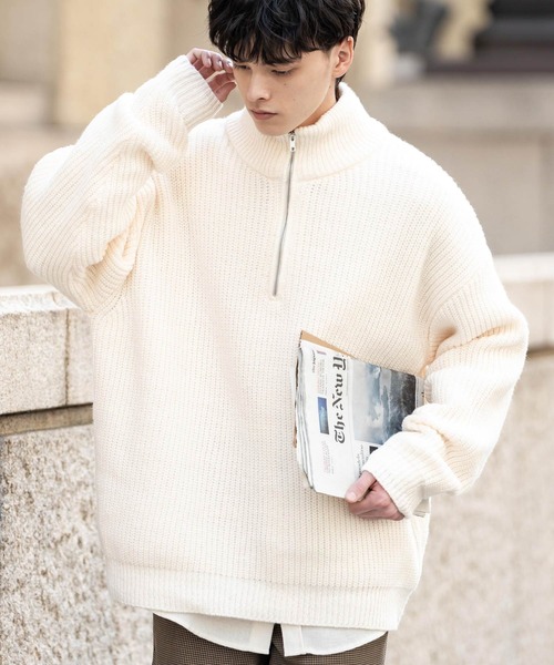 Rocky Monroe（ロッキーモンロー） セーター ニット オーバーサイズ畦