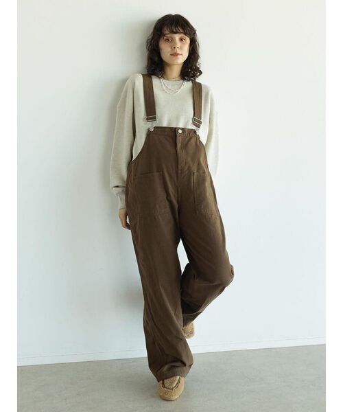 サロペット・オーバーオール・オールインワン emika FIKA. サロペット オーバーオール High waist overalls