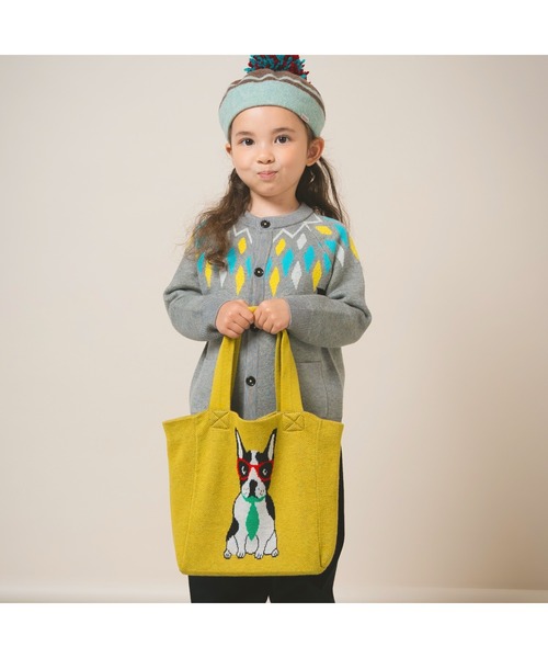 レッスンバッグ フレブル柄 ami amie（アミアミ） レッスンバッグ フレンチブルドッグのバッグ