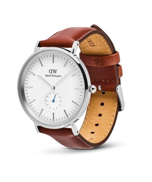 腕時計 DW Mesh Onyx - Black watch with black sunray dial | DW