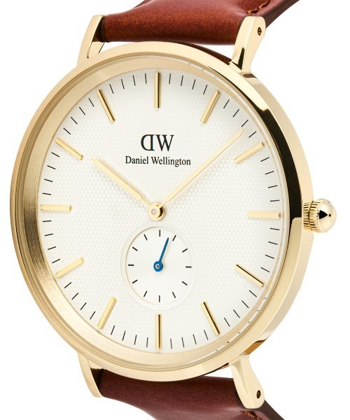 Daniel wellington 40mm 新品 未使用 腕時計 ホワイト Classic Piano Link Silver Unitone