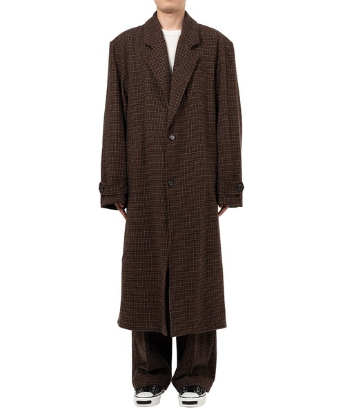 コート ジャケット Tweed Coat メンズの画像