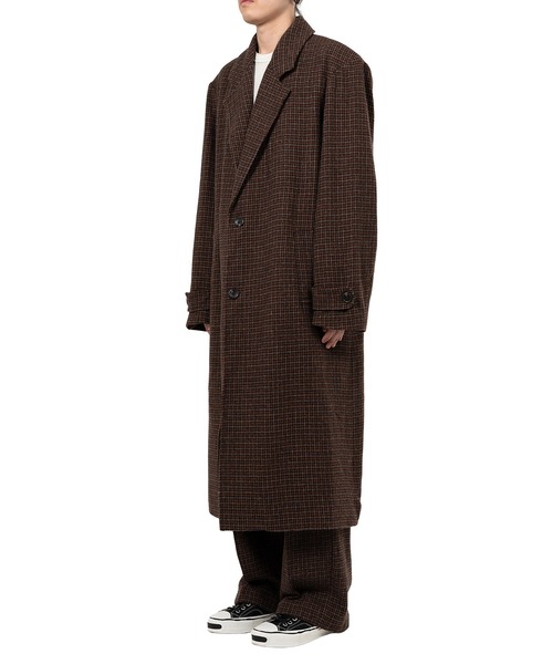 コート ジャケット Tweed Coat メンズの画像