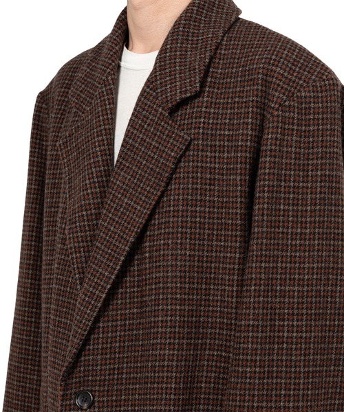 コート ジャケット Tweed Coat メンズの画像