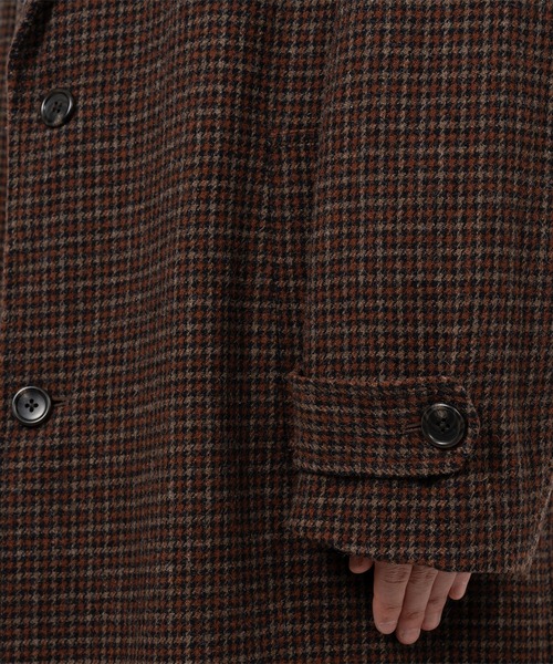 コート ジャケット Tweed Coat メンズの画像