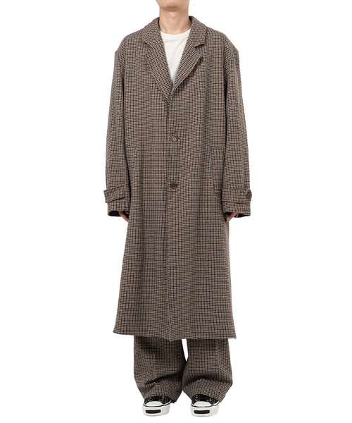 コート ジャケット Tweed Coat メンズの画像