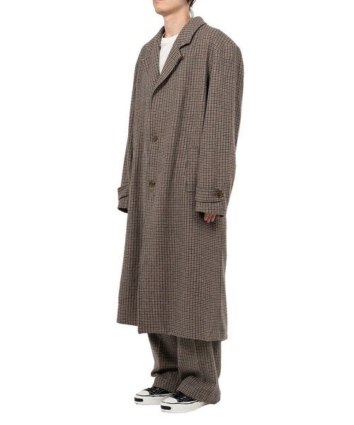コート ジャケット Tweed Coat メンズの画像