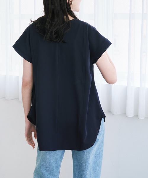 「Emma Taylor」 半袖ブラウス FREE ブラック レディース_画像3