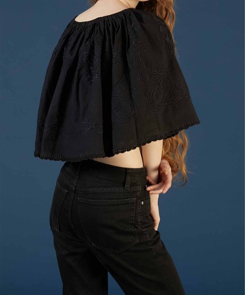 crinkle スカート 「crinkle crinkle」hand embroidery 2way mini