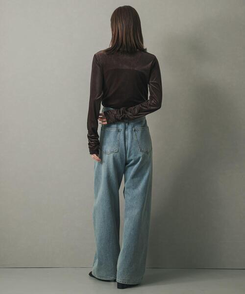 tシャツ ギャザースリーブベロアTシャツ レディース | SENSE OF PLACE by URBAN RESEARCH | 20