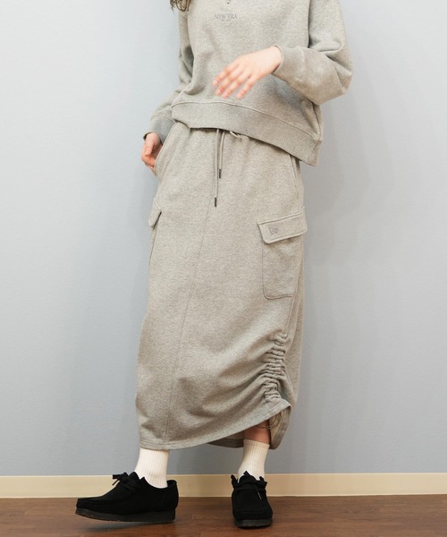 NEW ERA（ニューエラ） スカート スウェット カーゴスカート ロング