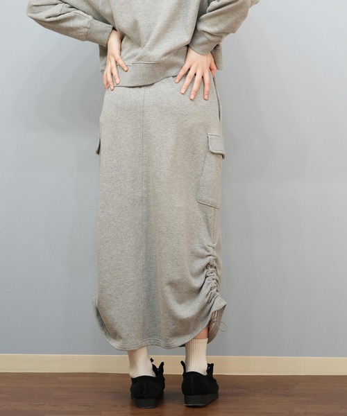 NEW ERA（ニューエラ） スカート スウェット カーゴスカート ロング