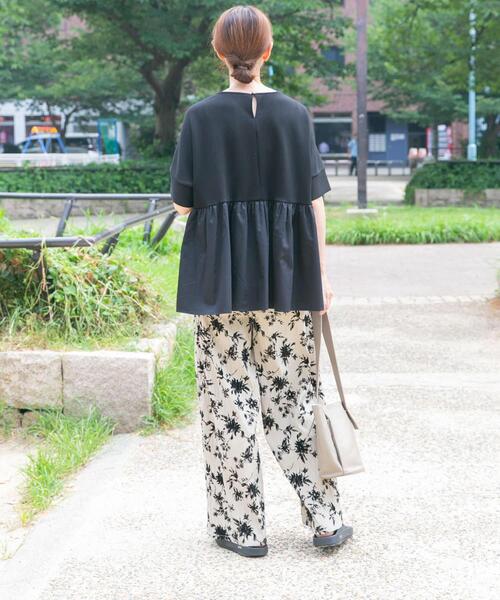 「ITEMS URBANRESEARCH」 半袖カットソー FREE チャコールグレー レディース_画像7