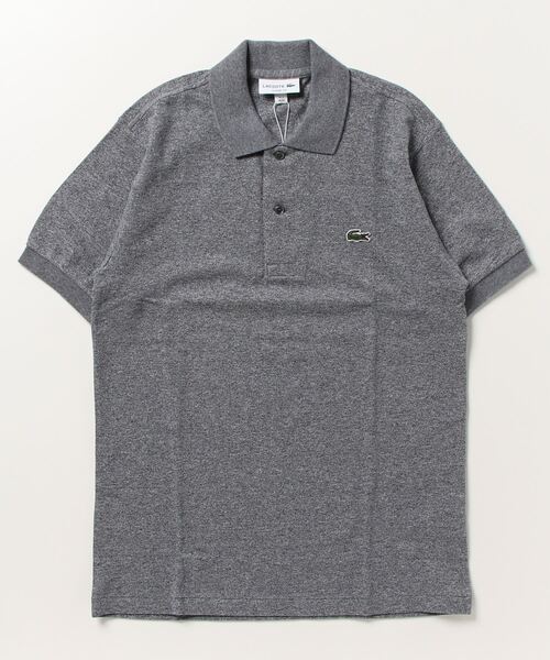 「LACOSTE」 半袖ポロシャツ 5 グレー メンズ_画像3