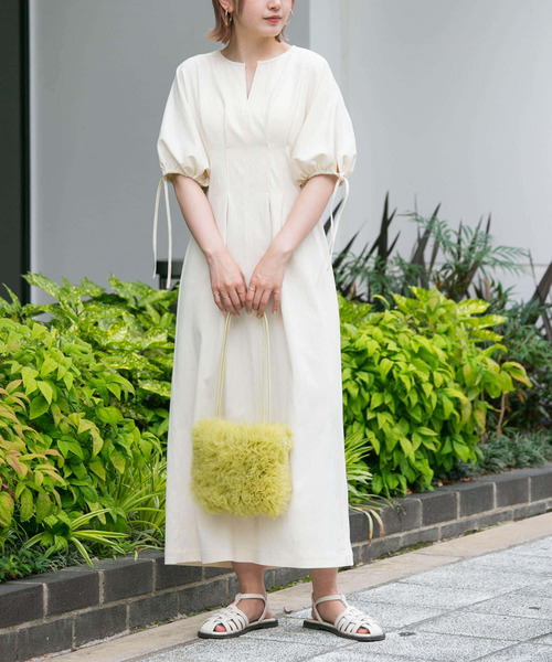 KBF（ケービーエフ） 半袖ワンピース 36 ブラック レディース