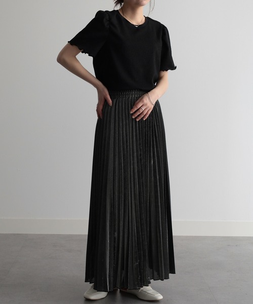 「RANAN」 半袖Tシャツ L ブラック レディース_画像4