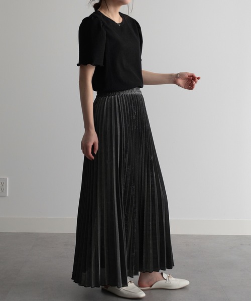 「RANAN」 半袖Tシャツ L ブラック レディース_画像7