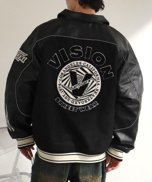 VISION STREET WEAR スタジャン VISION STREET WEAR（ヴィジョンストリートウェア） スタジャン L