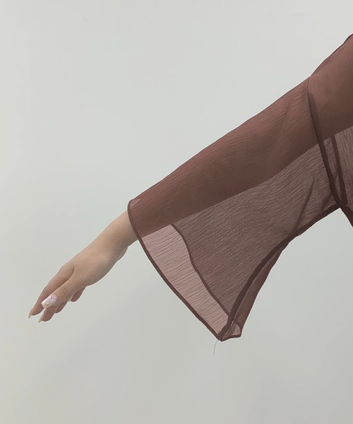 「Isn't She?」 カーディガン FREE ブラック レディース_画像3