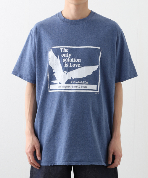 「Couture d'adam」 半袖Tシャツ 42 ブルー系その他 メンズ_画像7