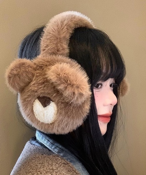 くまちゃんイヤーマフx2 くまちゃんイヤーマフx2 くまちゃんイヤーマフx2 イヤーマフ(MOTTO HUG