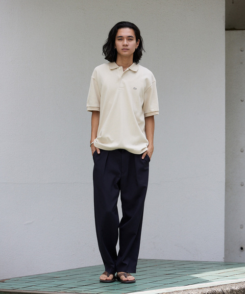 LACOSTE（ラコステ） 半袖ポロシャツ 5 ブラック系その他 メンズ