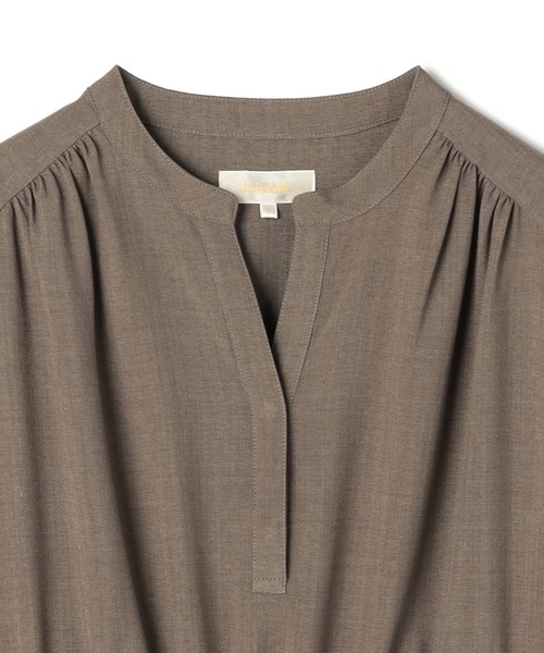 「A/C DESIGN BY ALPHA CUBIC」 半袖ワンピース 9号 ブラック レディース_画像3