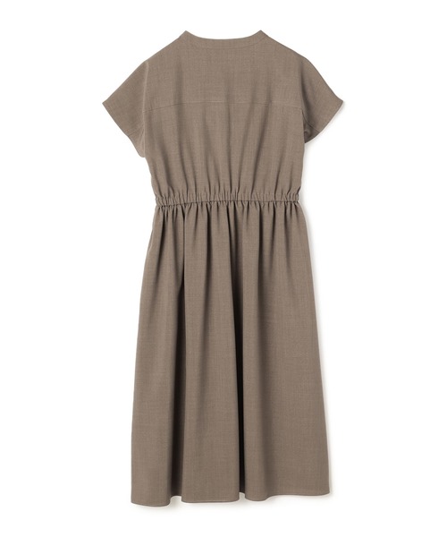 「A/C DESIGN BY ALPHA CUBIC」 半袖ワンピース 9号 ブラック レディース_画像9