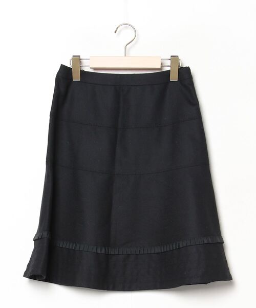 M'S GRACY（エムズグレイシー） フリルスカート 38 ブラック