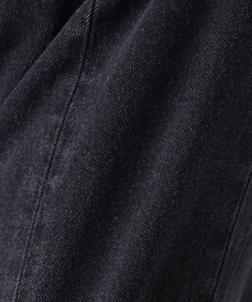 「GLOBAL WORK」 デニムパンツ SMALL ダークグレー レディース_画像3