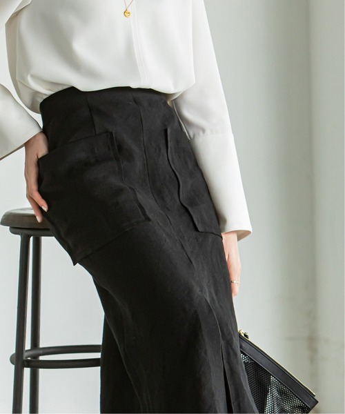 「NOBLE」 タイトスカート 34 ブラック レディース_画像5