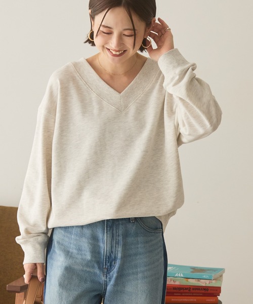 123456様用です AMERICAN HOLIC トレーナー スウェット Vネックワンポイントロゴ