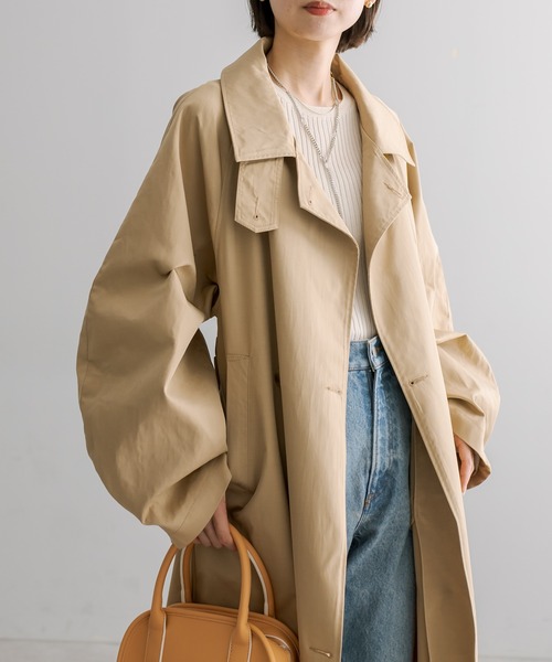 mystic（ミスティック） チェスターコート 2 キャメル レディース