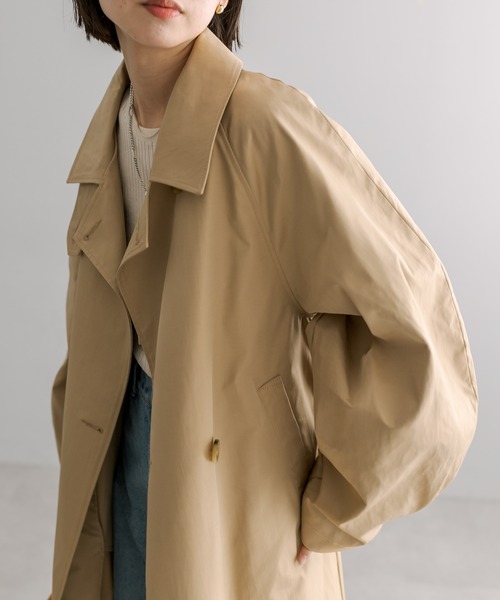 mystic（ミスティック） チェスターコート 2 キャメル レディース