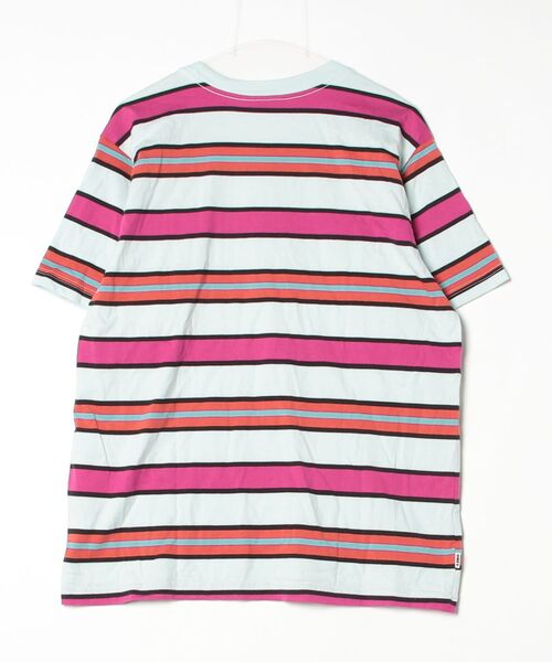 「OBEY」 半袖Tシャツ LARGE サックスブルー メンズ_画像2