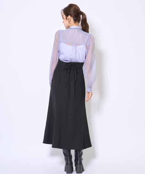AND COUTURE（アンドクチュール） ブラウス シャツ バタフライリボン 