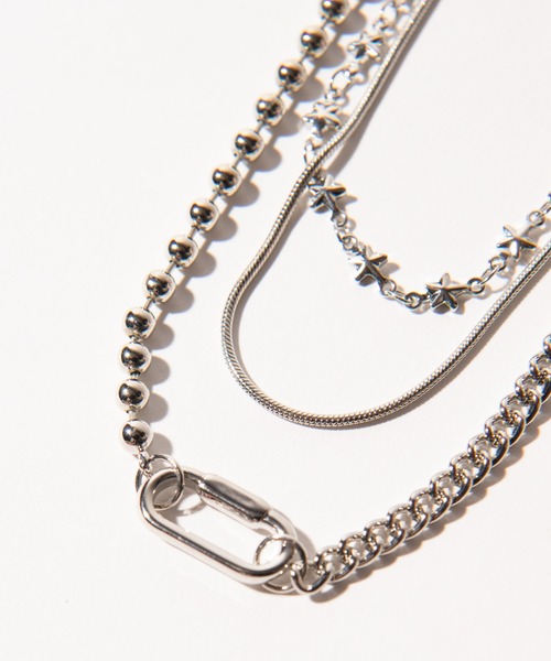 glamb（グラム） ネックレス Triple Layer Necklace / トリプル